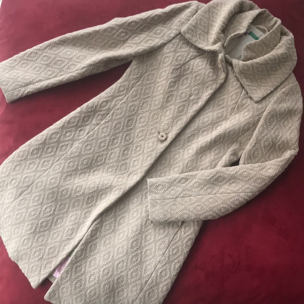 Tan and Gold Coat - US Small,  EU Size 40